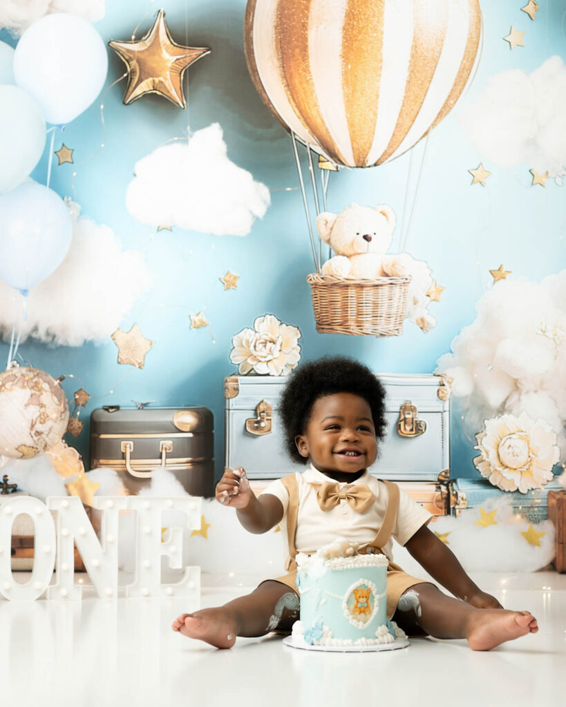 What Parents Don’t Expect During A Cake Smash Session 8 First Birthday Cake Smash Photography Dallas 1