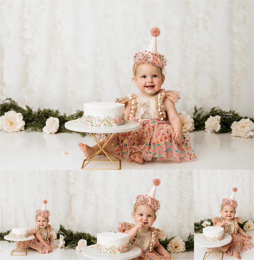 cake smash photography dallas
