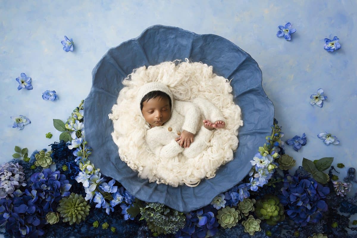 newborn photos color scheme