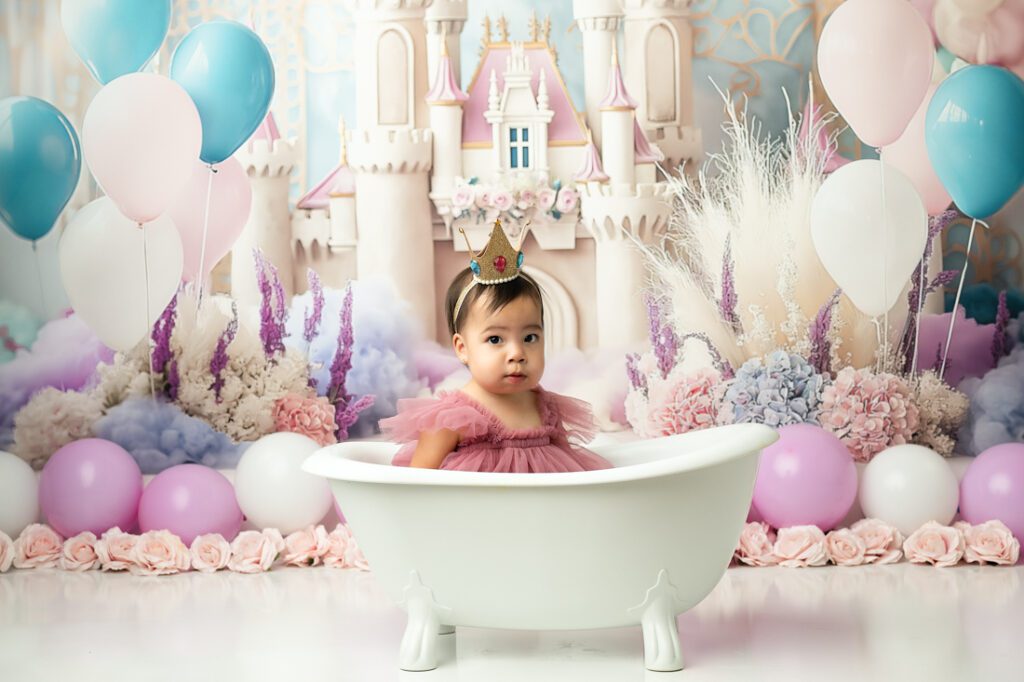 Delightful Cake Smash Photography Session With Dfw Cake Smash Photographer
