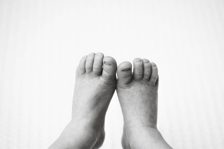 Dallas Newborn Photography Baby Feet Detail